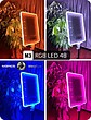 پنل نور LED مدل M3 RGB LED 48 ( اصلی ریموت دار + پایه خارجی JMary )