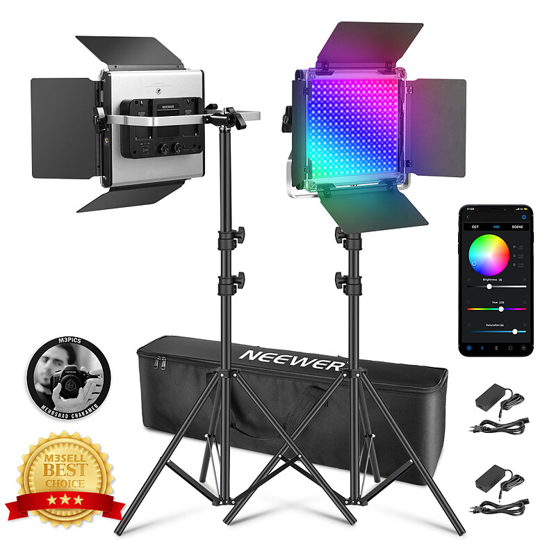 نور ثابت Neewer 660 Pro RGB LED Video Light