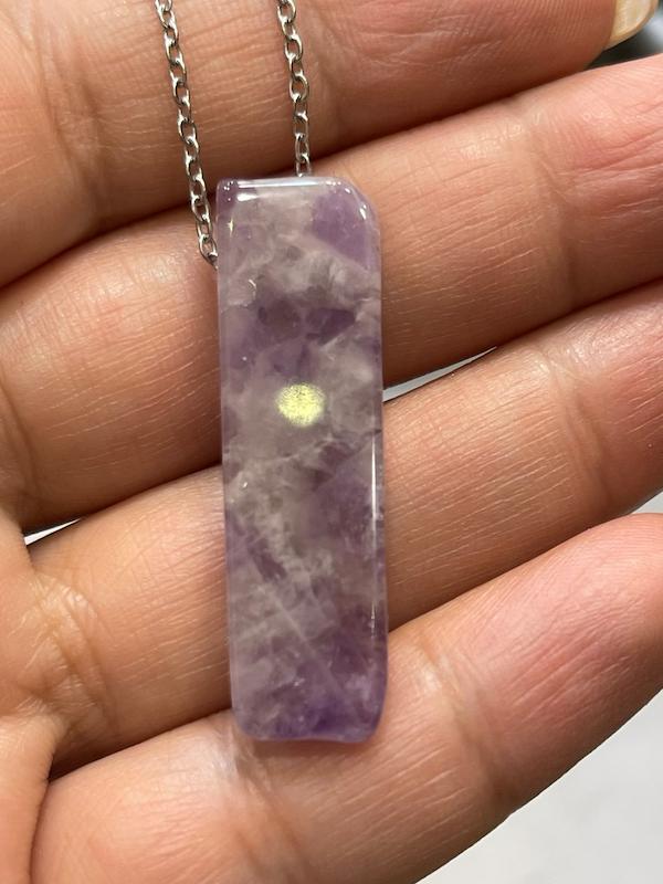 گردنبند سنگ آمیتیست