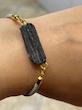 دستبند سنگ تورمالین سیاه