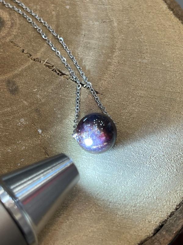 گردنبند مهره سنگ گارنت سرخ آلماندین