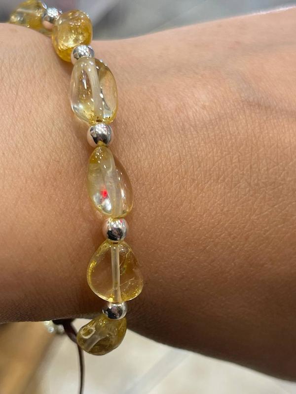 دستبند سنگ سیترین