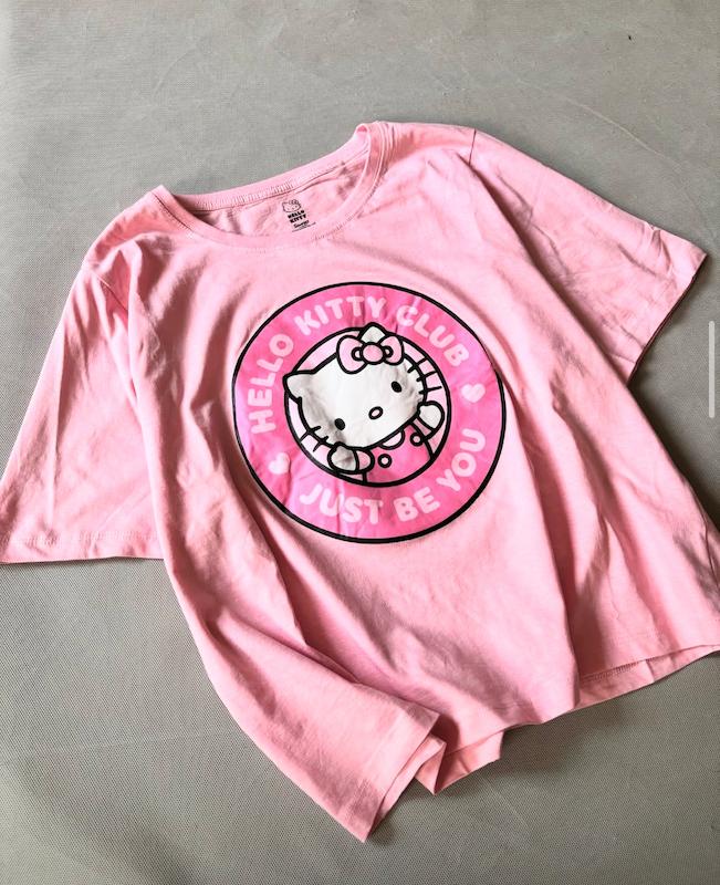 تیشرت hello kittyایراددار