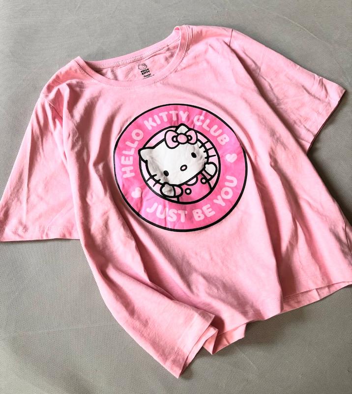 تیشرتhello kittyایراددار