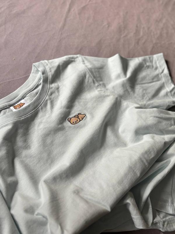 تیشرت rilakkomu/نخ پنبه/یونیسکس