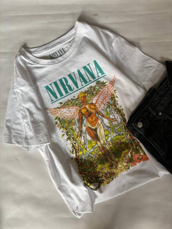تیشرت نیروانا/یونیسکس ایراد دار