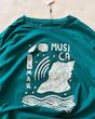 تیشرت musica/صدف/نخ پنبه/یونیسکس