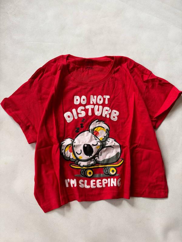 کراپ تیشرت دخترانه نخی