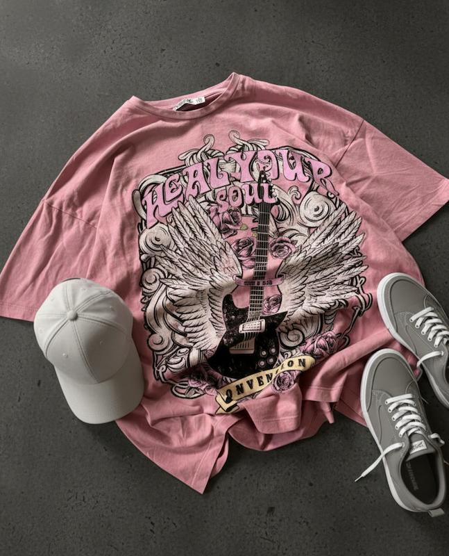 تیشرت inside/سنگشور/قواره دار/سبک