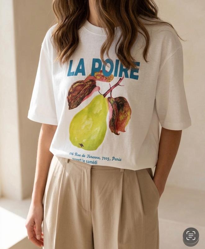 تیشرت کات لیبل la poire