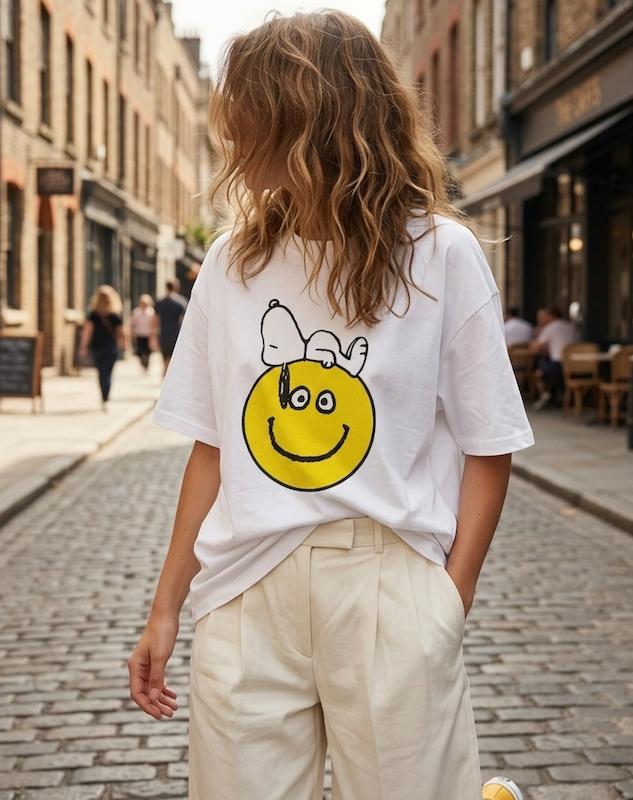 تیشرت h&m:اسنوپی