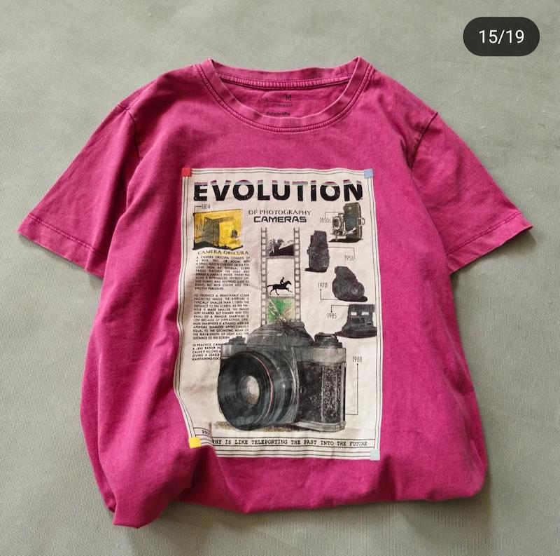 تیشرت دوربین/ایراددار