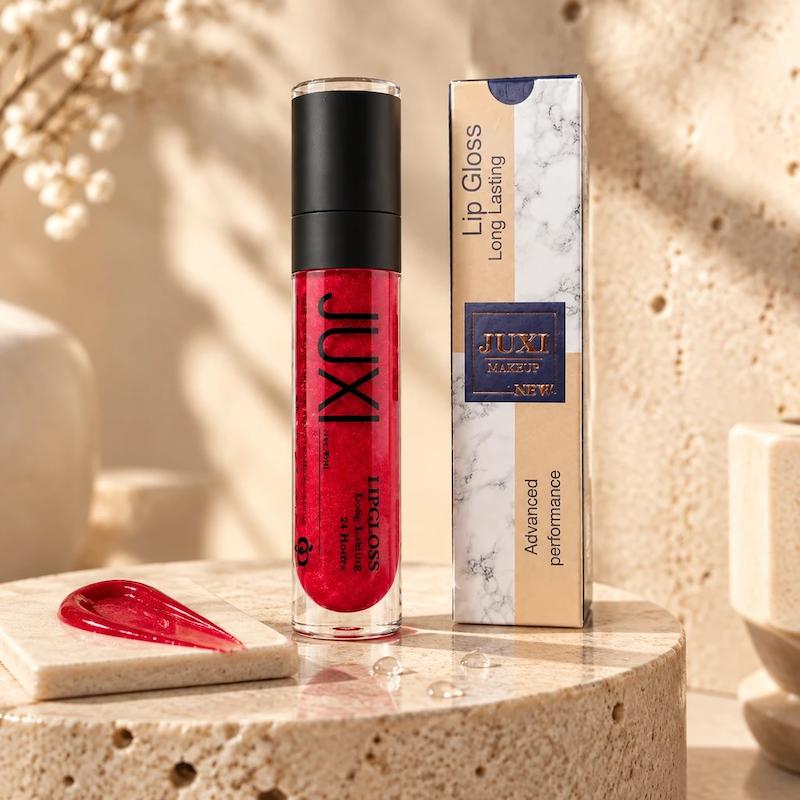 رژ لب مایع ۲۴ ساعته ژاکسی (JUXI) مدل Lip Gloss | بافت مخملی، ضد آب و حاوی ویتامین E