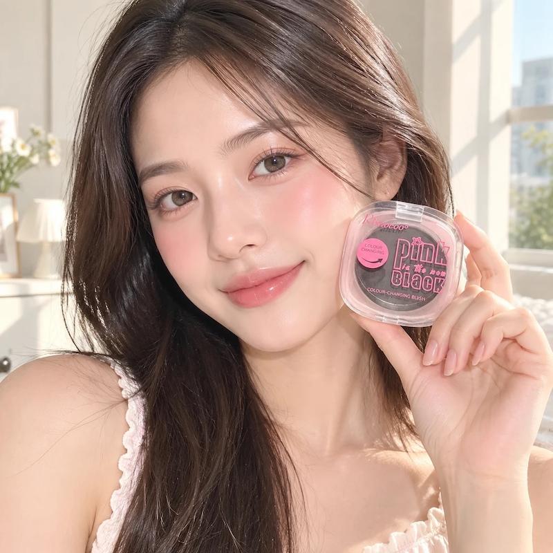 رژگونه حرارتی و جادویی - مدل Pink is the new Black