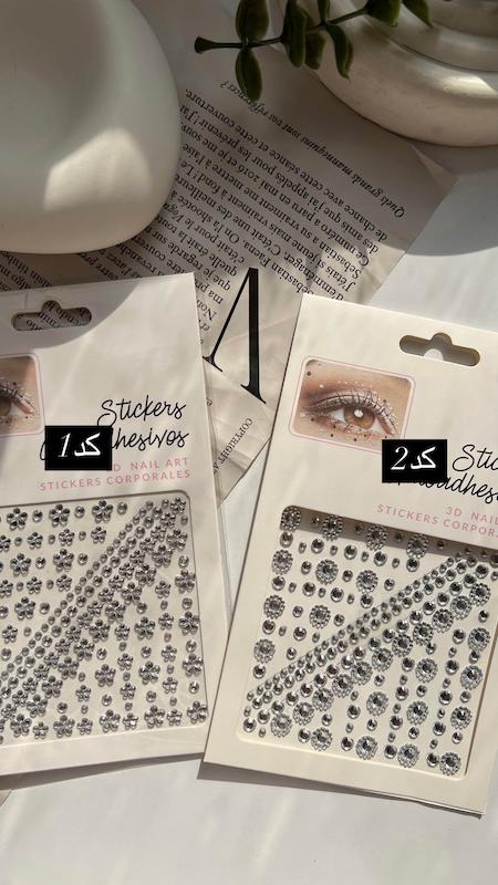 نگین چسبی مو و صورت