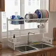 استند نظم دهنده ظروف بالای سینک ایساتیس(آبچکان ایستاده )