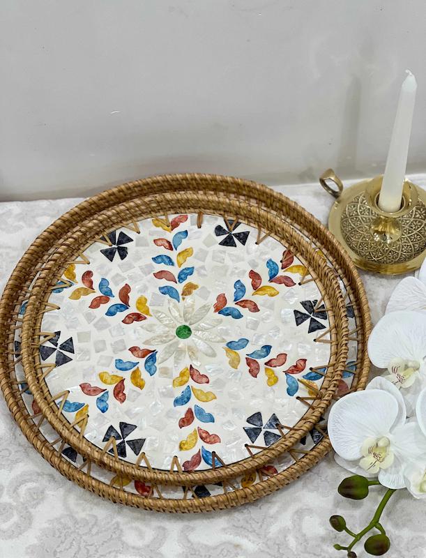 سینی کف صدفی (۲ سایز)