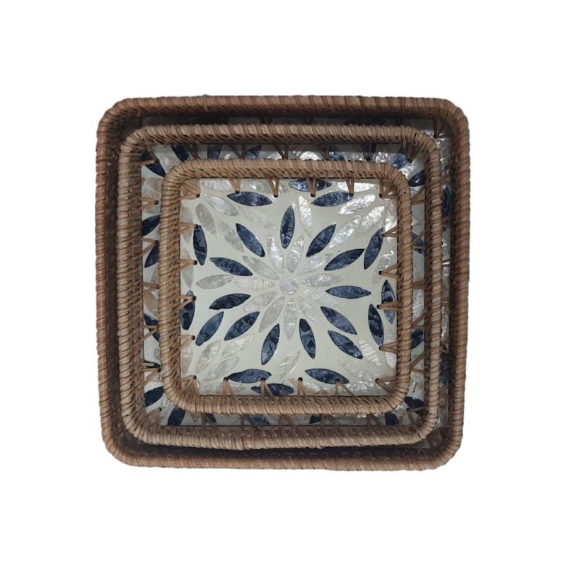 سینی کف صدفی (۳سایز)