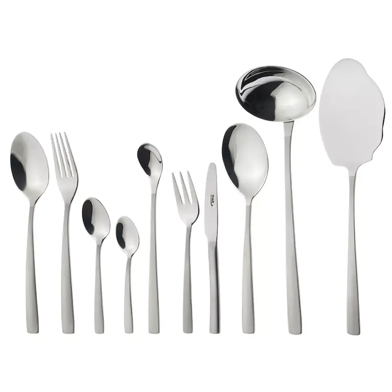 ابزار سرو پذیرایی مدل فلورانس ناب استیل(به صورت تکی)