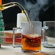 لیوان بلند دسته دار دلی گلس