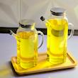 روغن ریز پیرکس در استیل مدل مربع(۳ سایز)