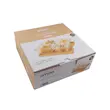 اردوخوری لیمون مدل مربع پایه چوبی کد -2243 (مجموعه 4 عددی)