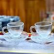 فنجان نعلبکی جدید در ۲ طرح یخی و خطی