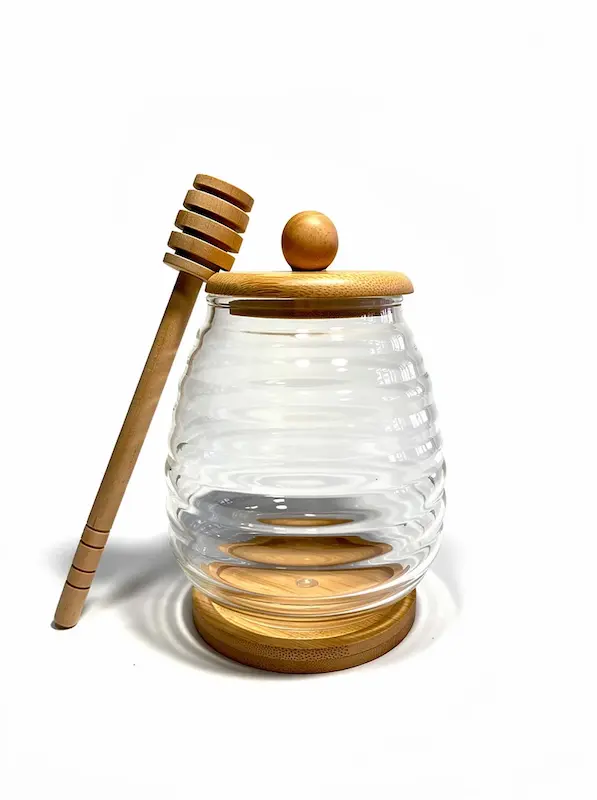 عسل خوری پیرکس  شیار دار در چوب 