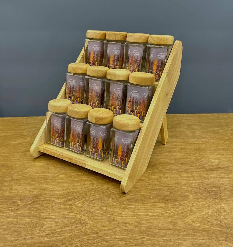 استند ادویه ۱۲ عددی مدل نمک پاشی(دو حالته)
