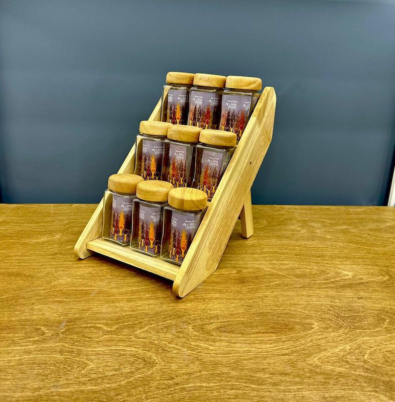 استند ادویه ۹ عددی مدل نمک پاشی(دو حالته)