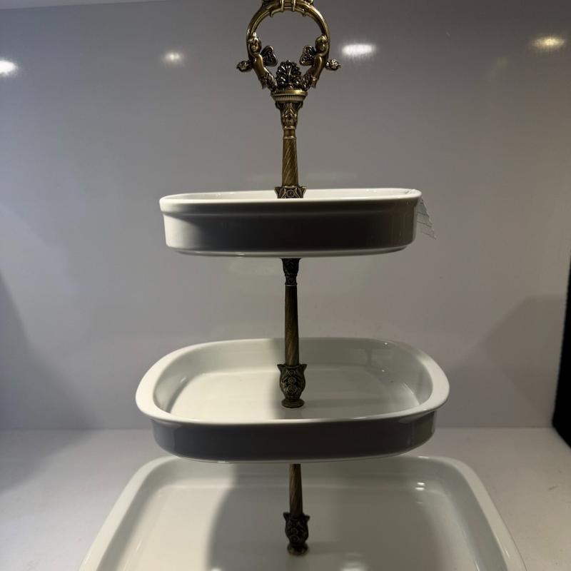 شیرینی خوری  سه طبقه جدید (چینی زرین)