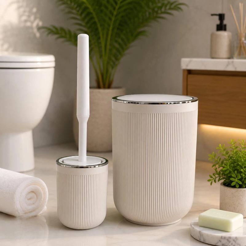 ست سطل و فرچه سرویس بهداشتی پادیز