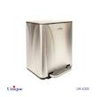 سطل زباله چهارگوش 20 استیل باآرام بند UN2-4300