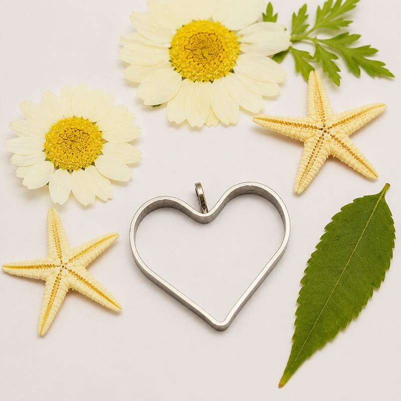 گردنی قلب بی کفه نقره ای رنگ ثابت (اقتصادی)