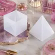 قالب سیلیکونی هرم سایز بزرگ +پایه سایز بزرگ 