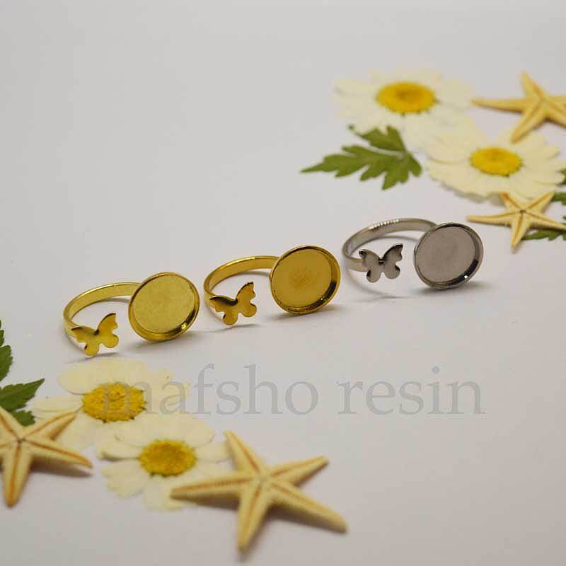 انگشتر دو کله دایره 