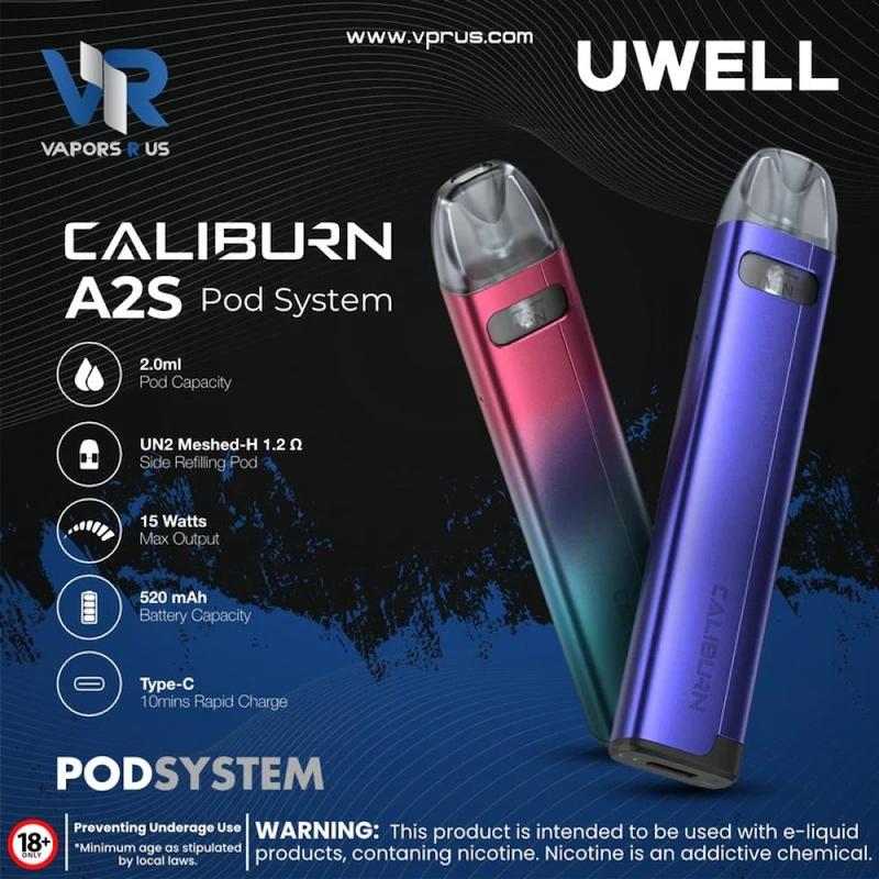 پاد کالیبرن ای ۲ اس یوول UWELL Caliburn A2S