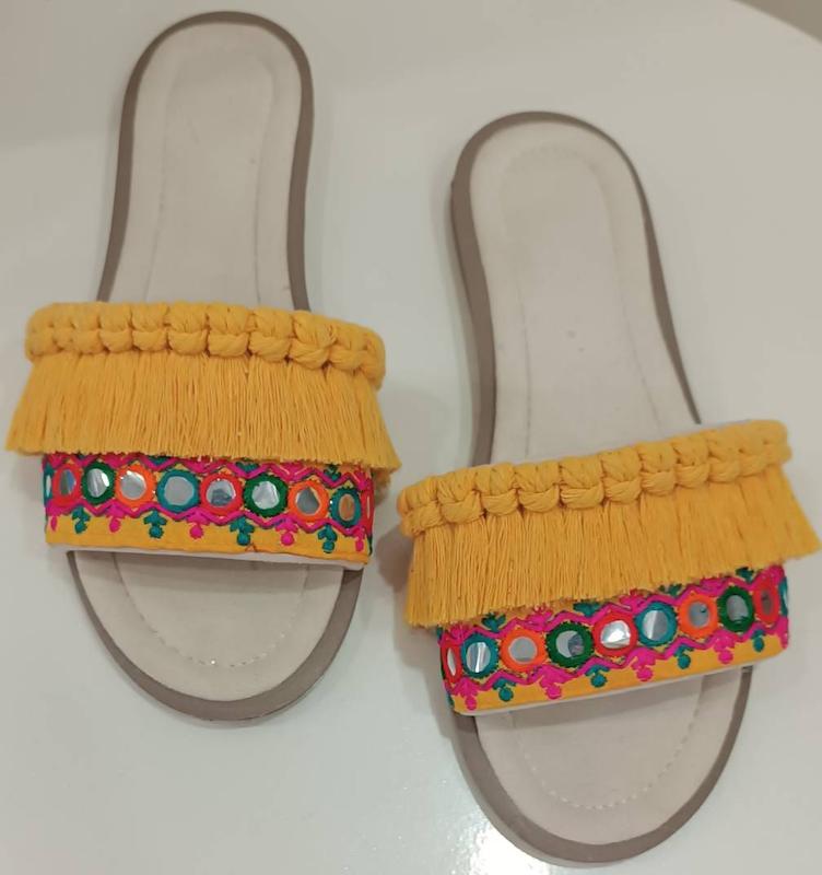 صندل مکرومه زنانه