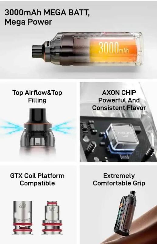 پاد ماد ویپ آرمور جی ویپرسو Vaporesso Armour  G