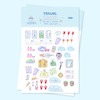 مجموعه استیکر مسافرت