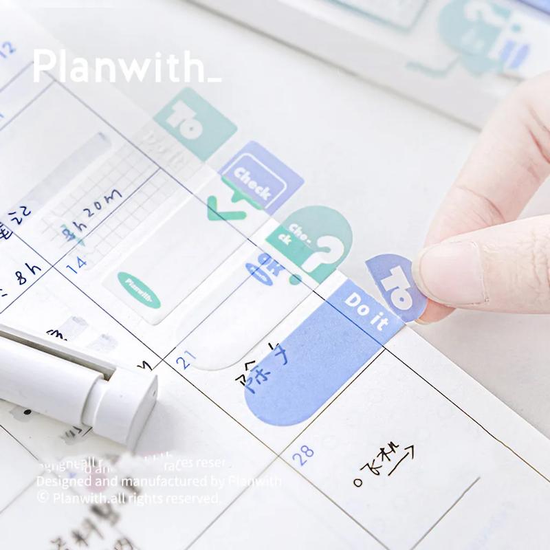 استیکی نوت برند plan with پینترستی درسی فانتزی وارداتی کیوت