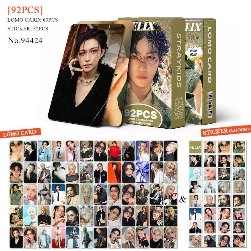 پک فوتوکارت و استیکر سولو felix