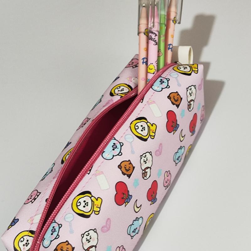جامدادی چرمی bt21