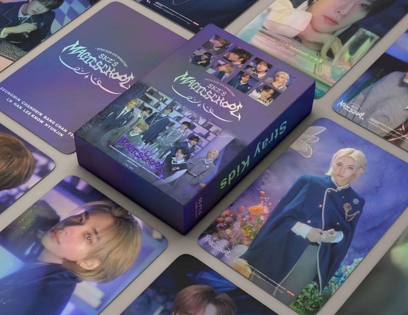 فوتوکارت وارداتی stray kids گروهی هولوگرامی