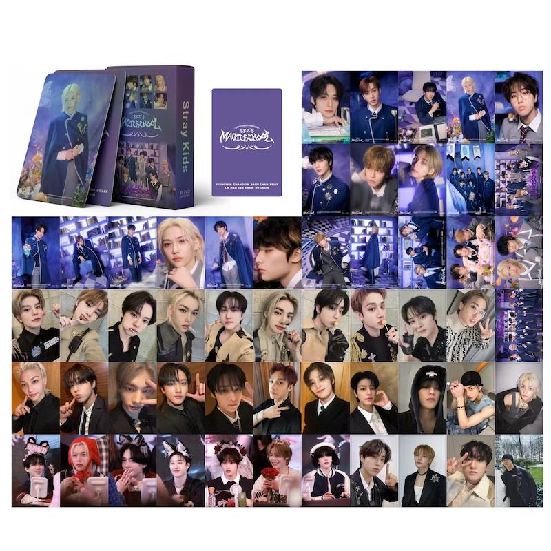 فوتوکارت وارداتی stray kids گروهی هولوگرامی