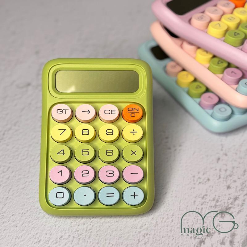 ماشین حساب فانتزی پاستلی کد 00013