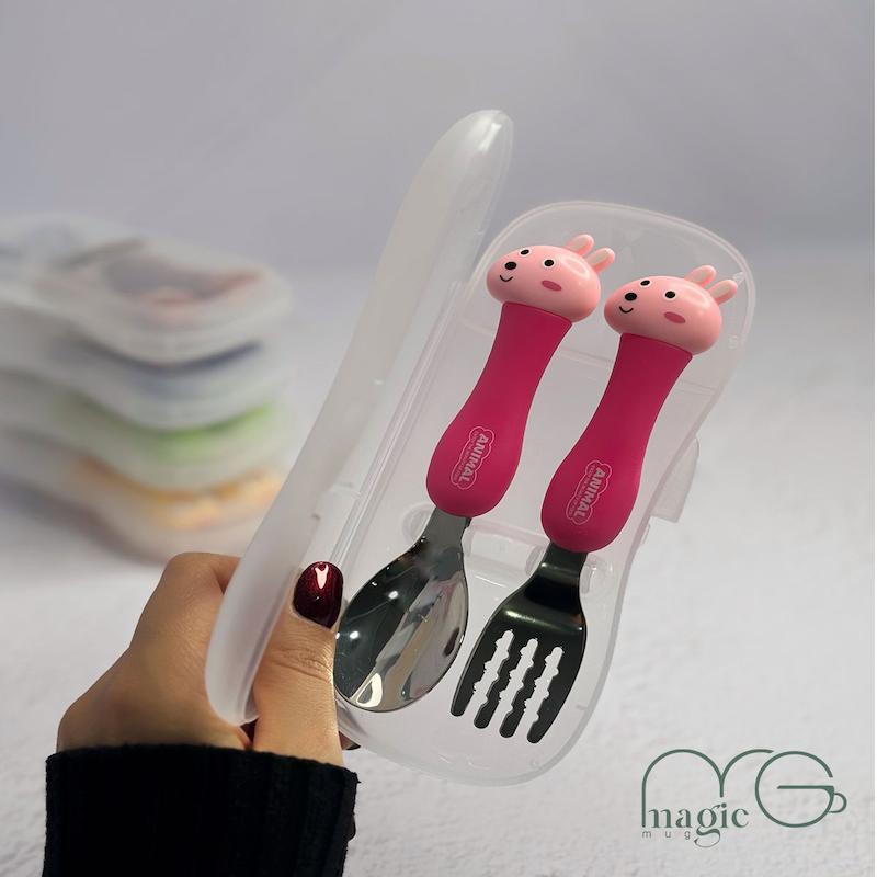 قاشق چنگال کودک کد ۰۰۰۰۱