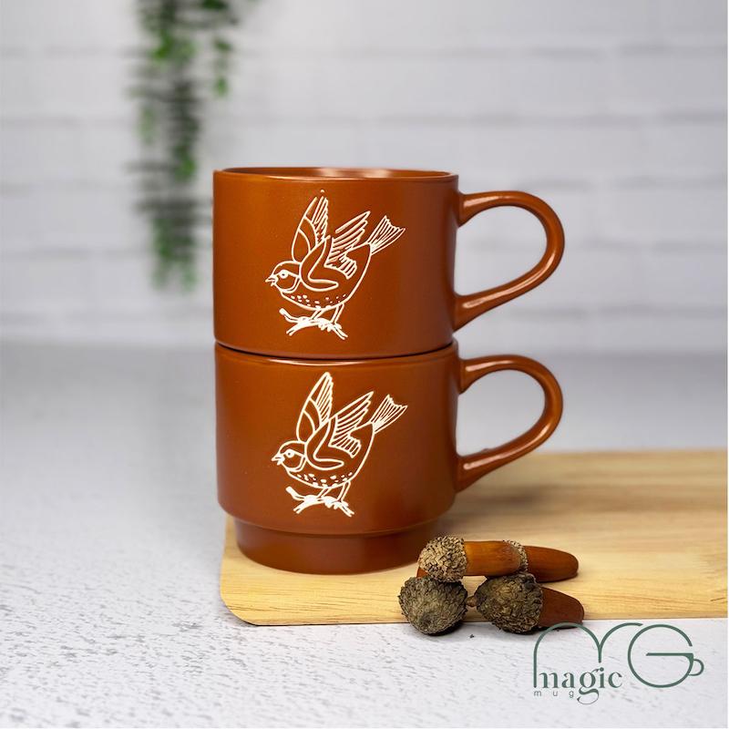 ماگ سرامیکی طرح پرنده کد ۰۰۰۲۸