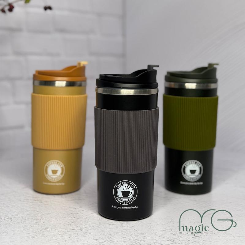 تراول ماگ دور سیلیکونی ۵۰۰ میلی لیتر کد ۰۰۰۴۰