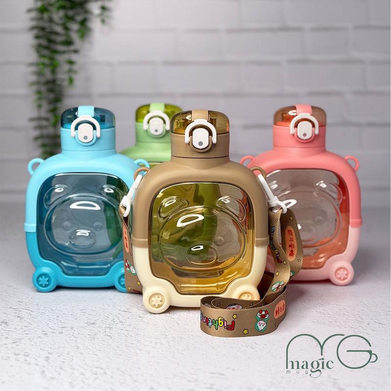 قمقمه کودک طرح خرس بند دار کد ۰۰۰۲۴